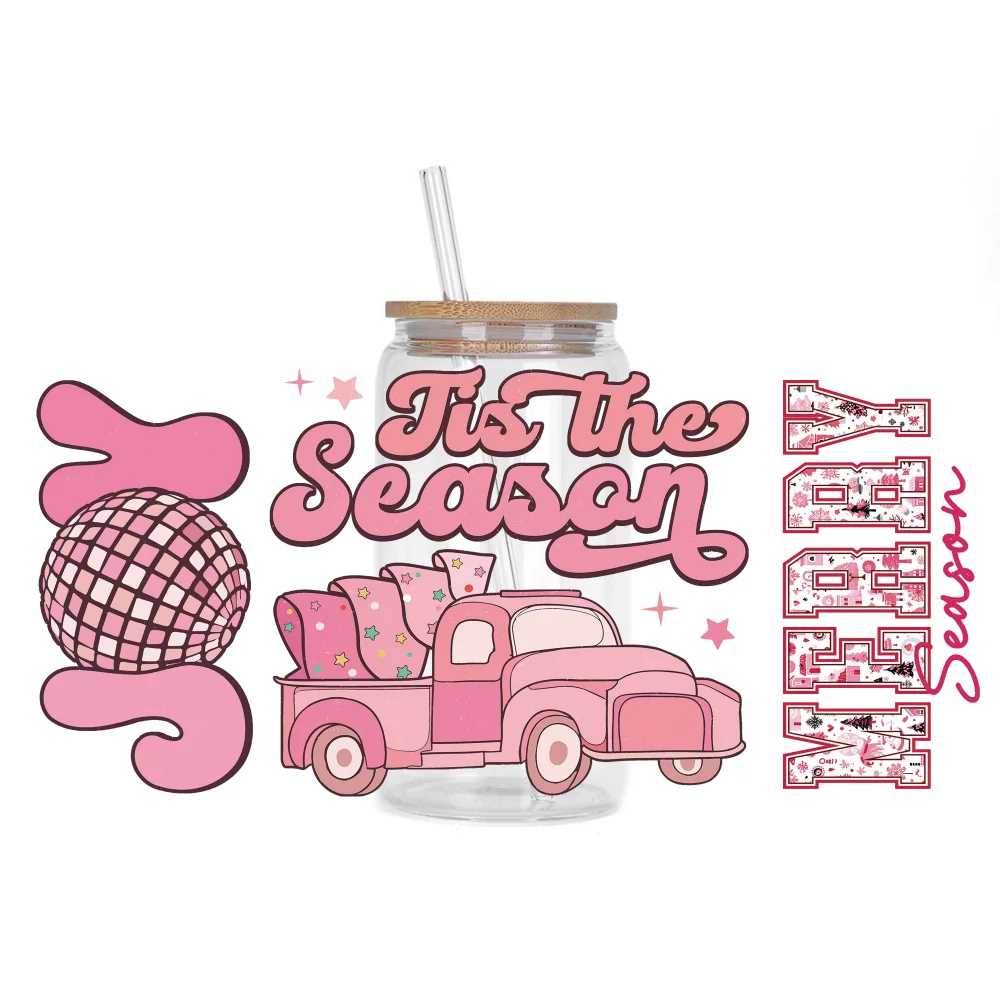 Рождественская серия легкие водонепроницаемые наклейки сделай сам 3D переводы