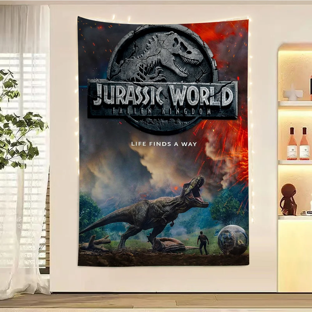Гобелен J-Jur-assic-Worlds художественная печать богемные настенные гобелены декор