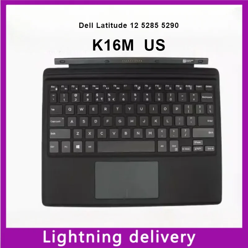Для Dell Latitude 12 5285 5290 2 в 1 дорожная клавиатура K16M K16M001 0Y0GJ английский язык США 90% новый