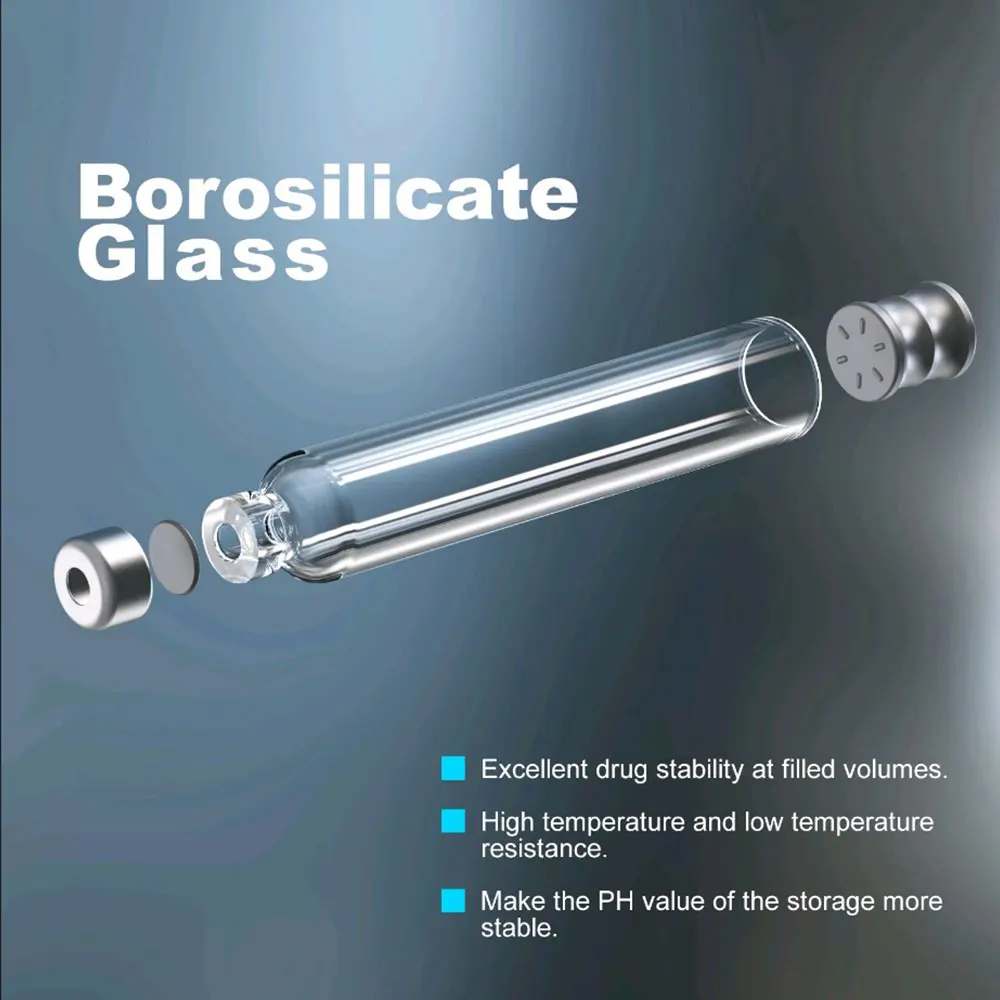 50 шт. 3 мл картриджи для инсулина кассетная бутылка лилий инъекционная ручка