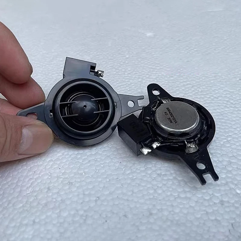 

Tenghong 2pcs Car Tweeter 4 Ohm 20W Neodymium Magnetic Fever Level Treble Speaker Unit Built-in Capacitor