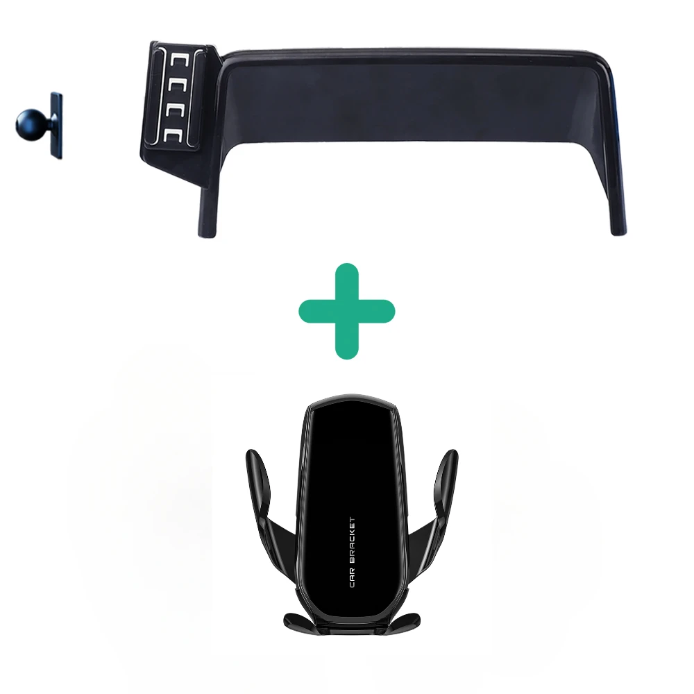 Автомобильный держатель телефона, фиксированный навигационный кронштейн для экрана для Mazda 3 2014 2015 2016, BM BN, беспроводная зарядка, мобильная подставка, автомобильное крепление