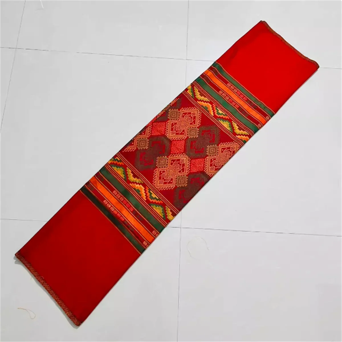 Jingpo этническая юбка-труба высококачественная тканая одежда ручной работы Dai