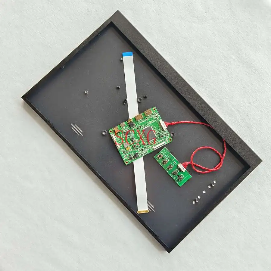 

Для светодиодных лент/N22/N32/N42/T00 1366*768 LED EDP 2 Mini HDMI-совместимый 5V USB микро дисплей Металлический Чехол Панель управления Комплект 15,6"