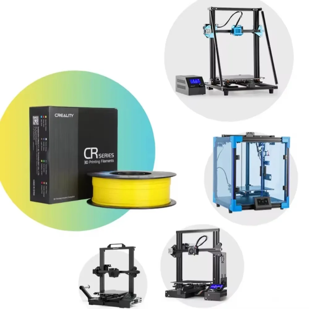 Фото Филамент CREALITY CR-TPU 1,75 мм для 3D-печати: высокоэластичный, мягкий, адгезивный материал, экологически чистый, диаметр нити №5