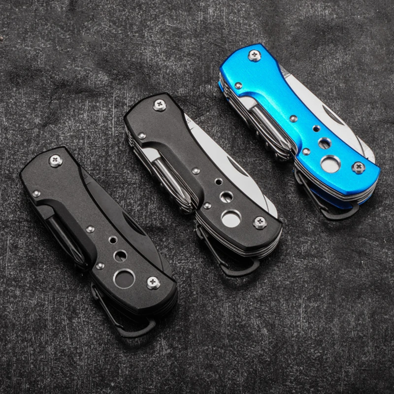 11 IN 1 Swiss Knife Fold Army Edc Gear Knife Survive Pocket Hunting Outdoor Camping Survival EDC Knife Tool Multitool Hand Tools