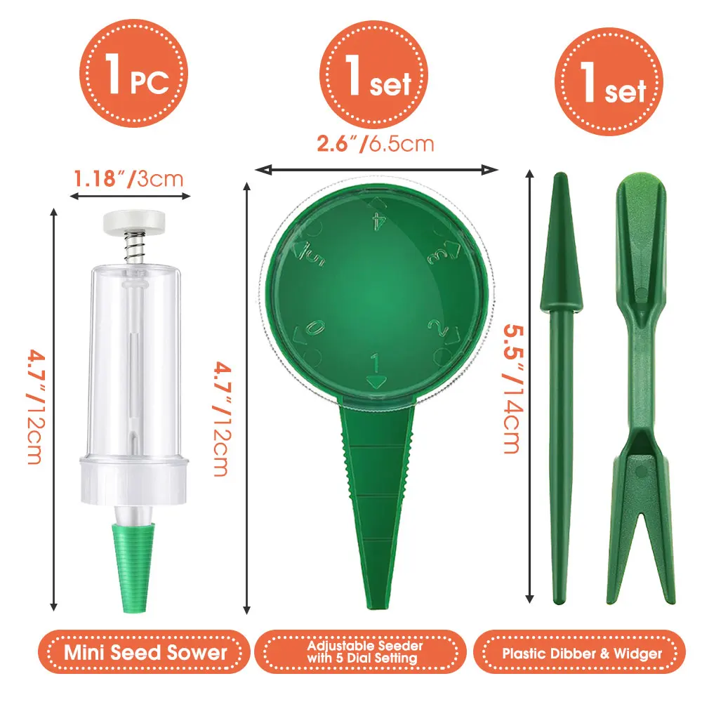 

Пластиковый ручной разбрасыватель семян