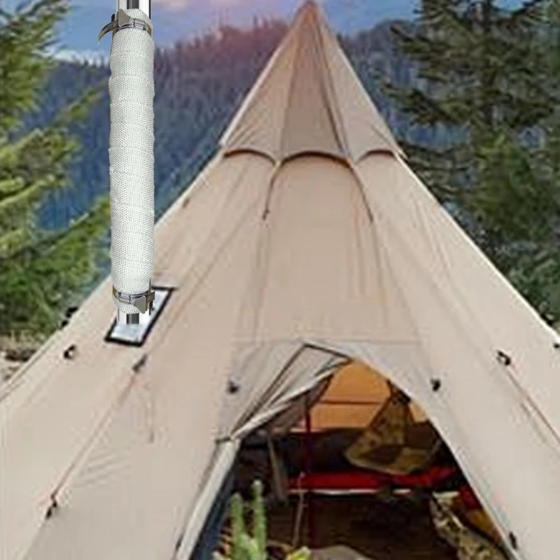 Стекловолокно Тепловая лента Защитный костюм для труб Тесьма Регулируемые