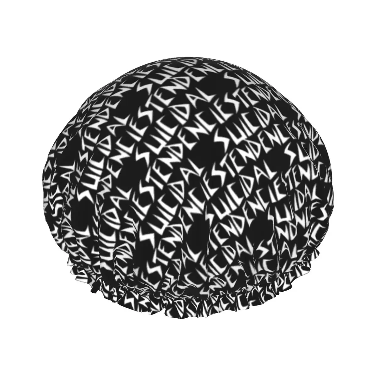 Женская многоразовая водонепроницаемая шапочка для душа большого размера