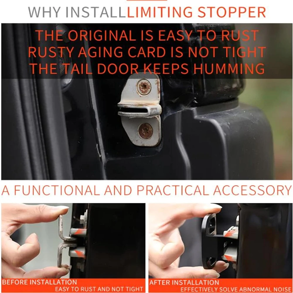 Для Toyota FJ Cruiser XF10 для Land Prado FJ120 FJ150 RAV4 Замок двери багажника Внешняя пряжка