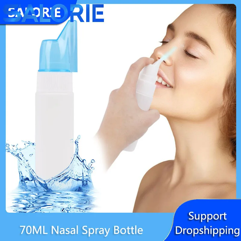 

70 ML Nose Cleanser Nasal Neti Pot Nasal Spray Bottle Avoid Nose Allergic Rhinitis Sinus Rince Treatment Therapy Health Care