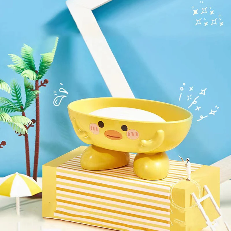 Мыльница в форме утки для ванной комнаты