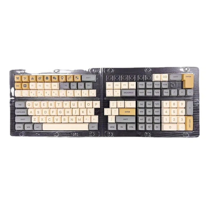 

Стильные и функциональные XDA высокопрофильные колпачки клавиш PBT для механических клавиатур.