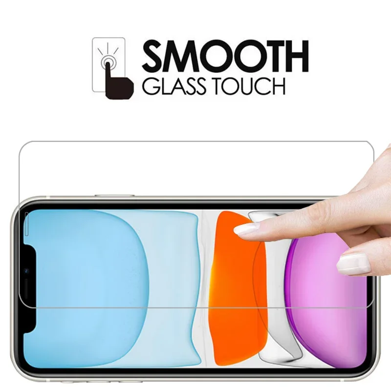 Защитный экран из закаленного стекла для iphone 11 чехол защитный