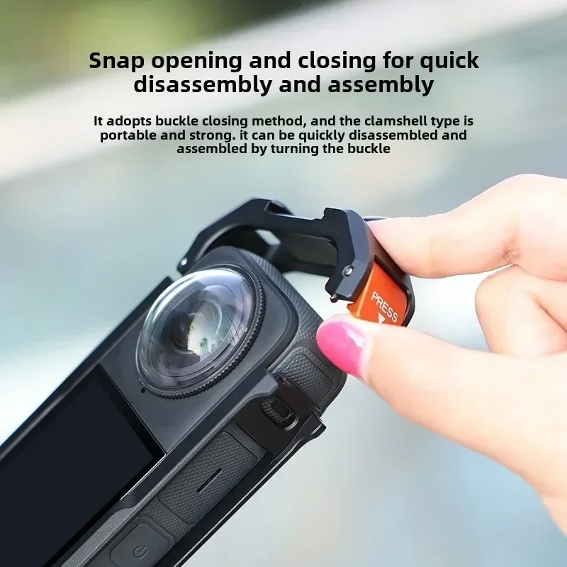 PXSW Металлическая клетка для Insta360 X4