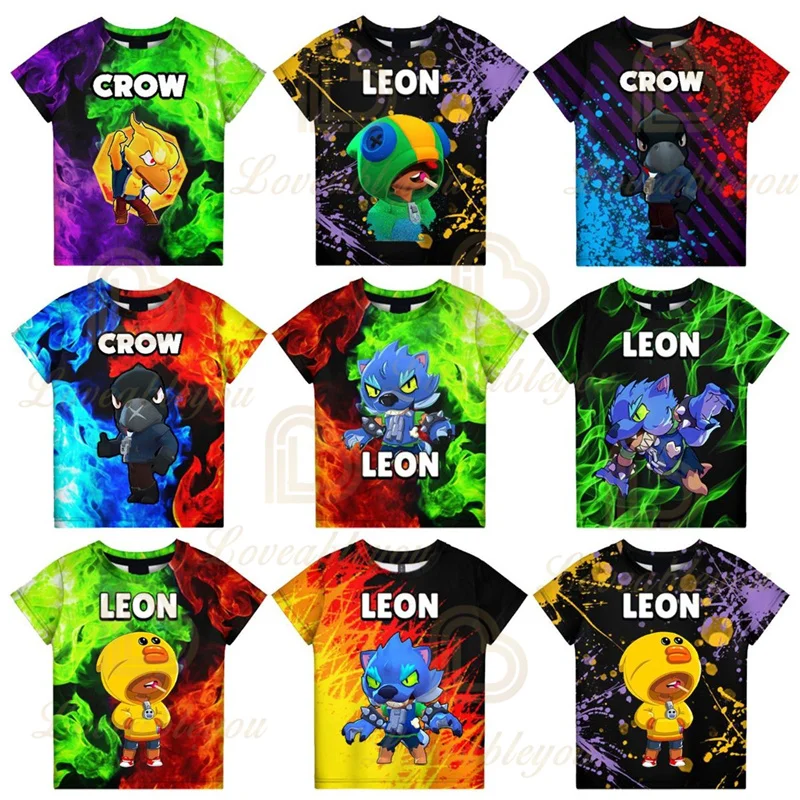 

Bravo Game Crow Leon Sandy Max Nita Colt Leon Shark Children's T-shirt