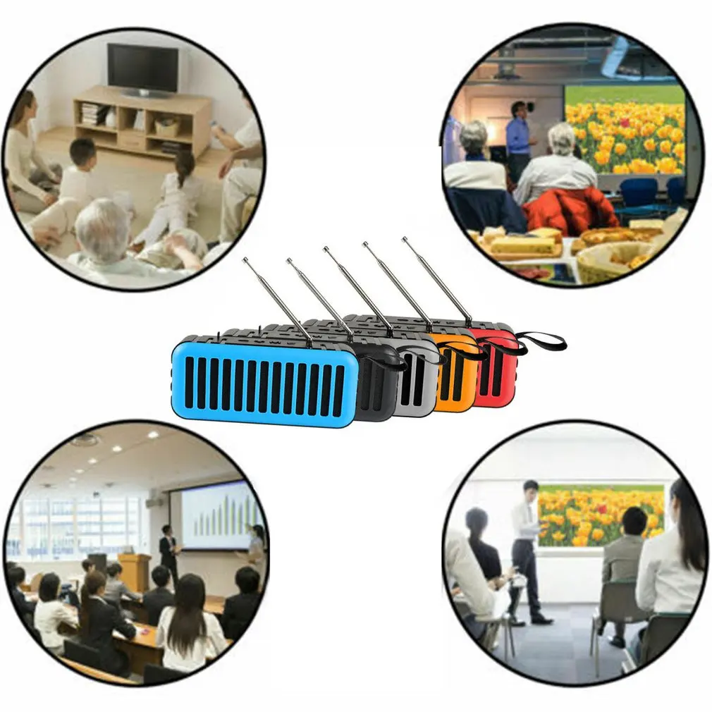 Беспроводной динамик на солнечной батарее с FM-радио светодиодный фонарик