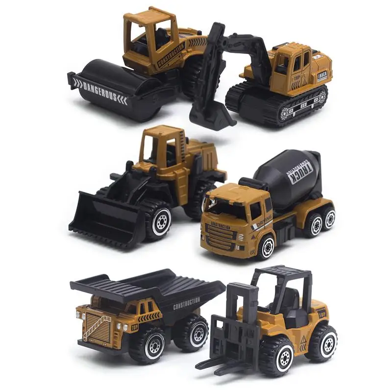 

Construction Vehicle Model Toy Excavator Roller Forklift Model Die-Cast Engineering Construction Vehicle Model Toys For Kids Boy