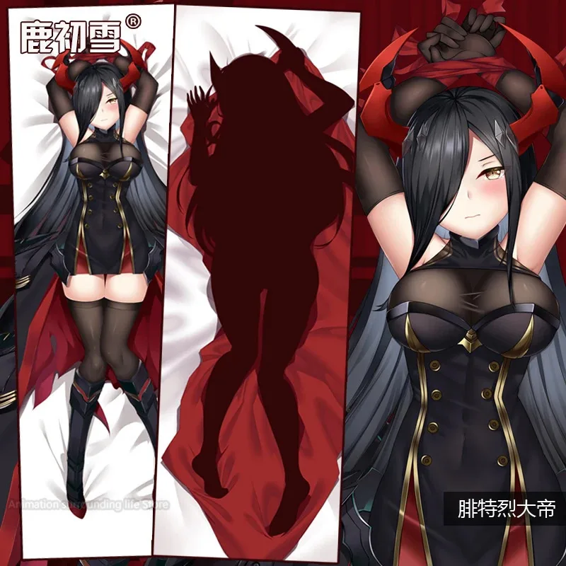 Dakimakura Azur Lane KMS Friedrich der Große Аниме Подушка для тела Двусторонний чехол с принтом в