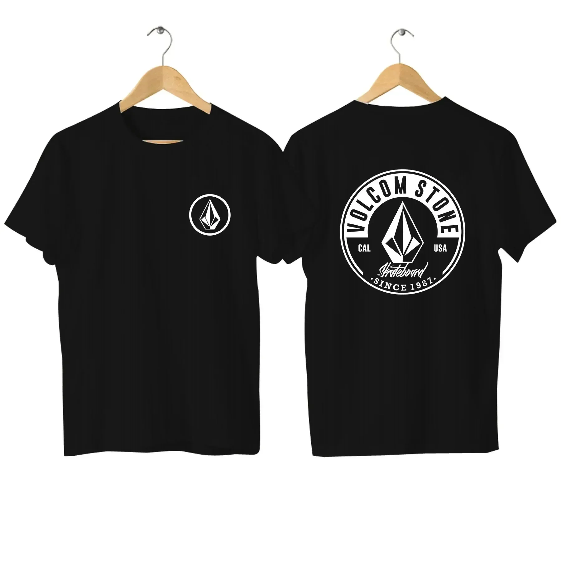 Мужская/женская футболка с коротким рукавом принтом