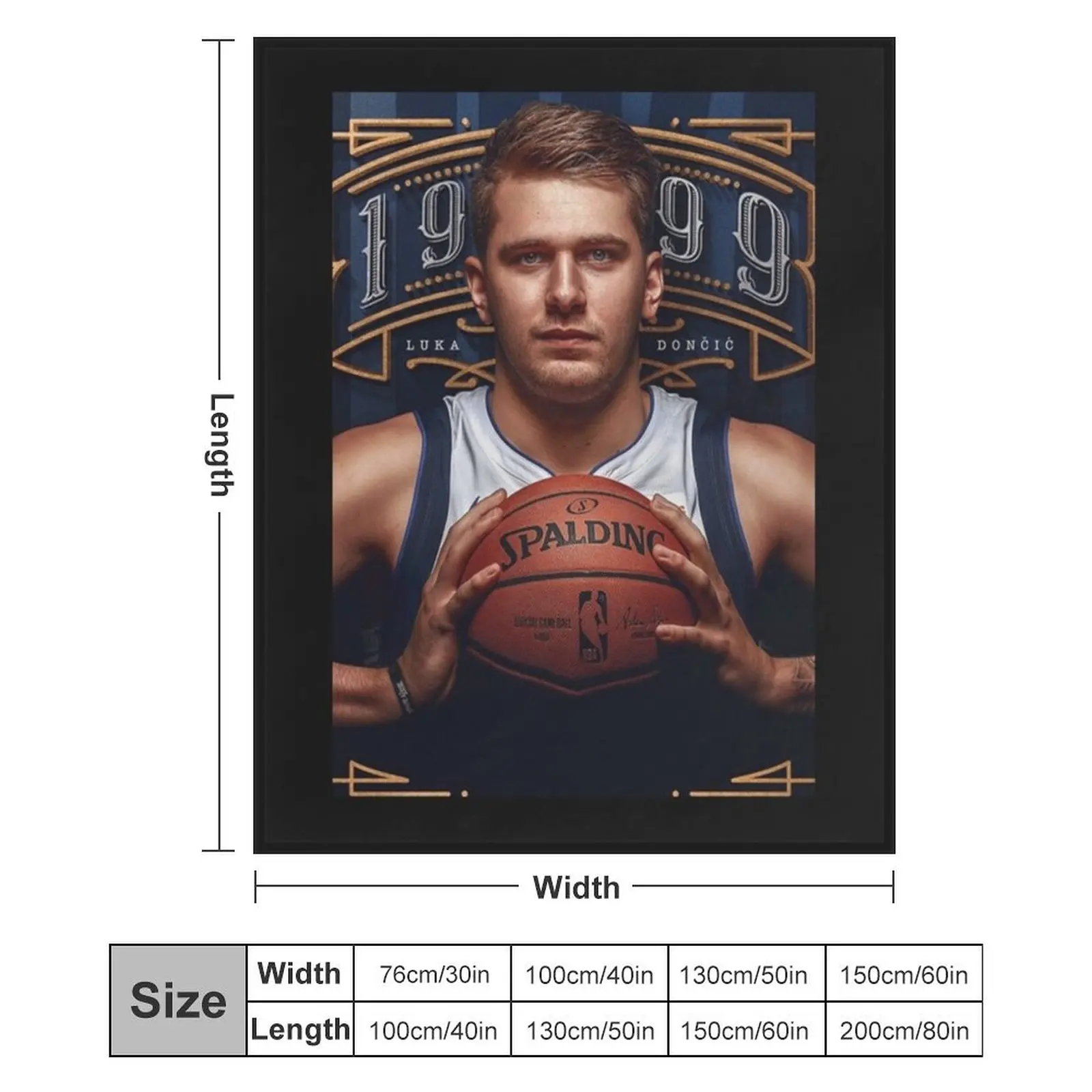 Одеяло Doncic Luka Art