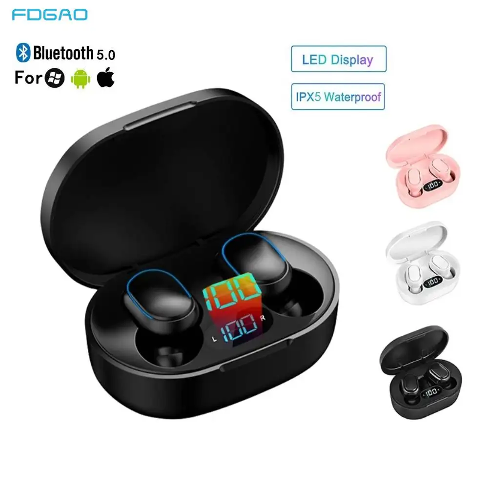 

TWS Bluetooth-наушники с шумоподавлением и микрофоном