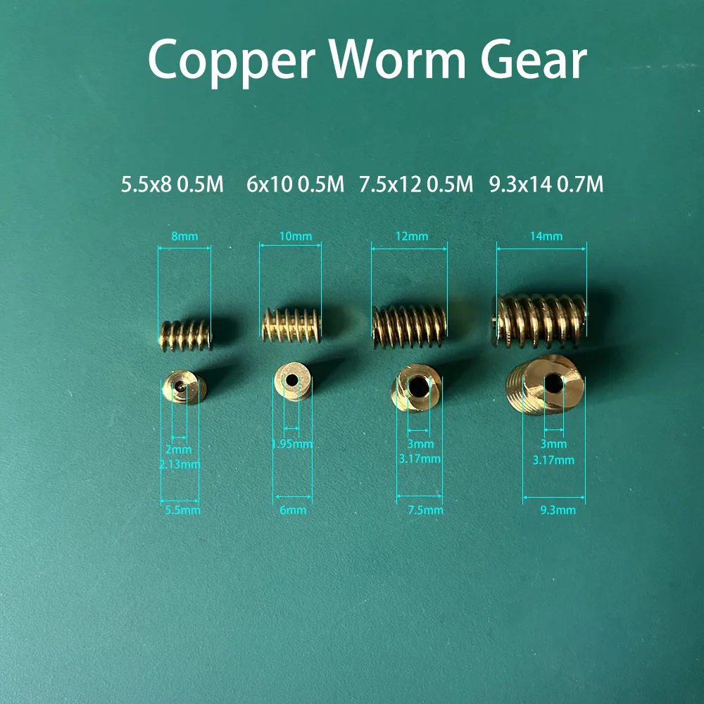 

Медный мотор-редуктор с червячной шестерней