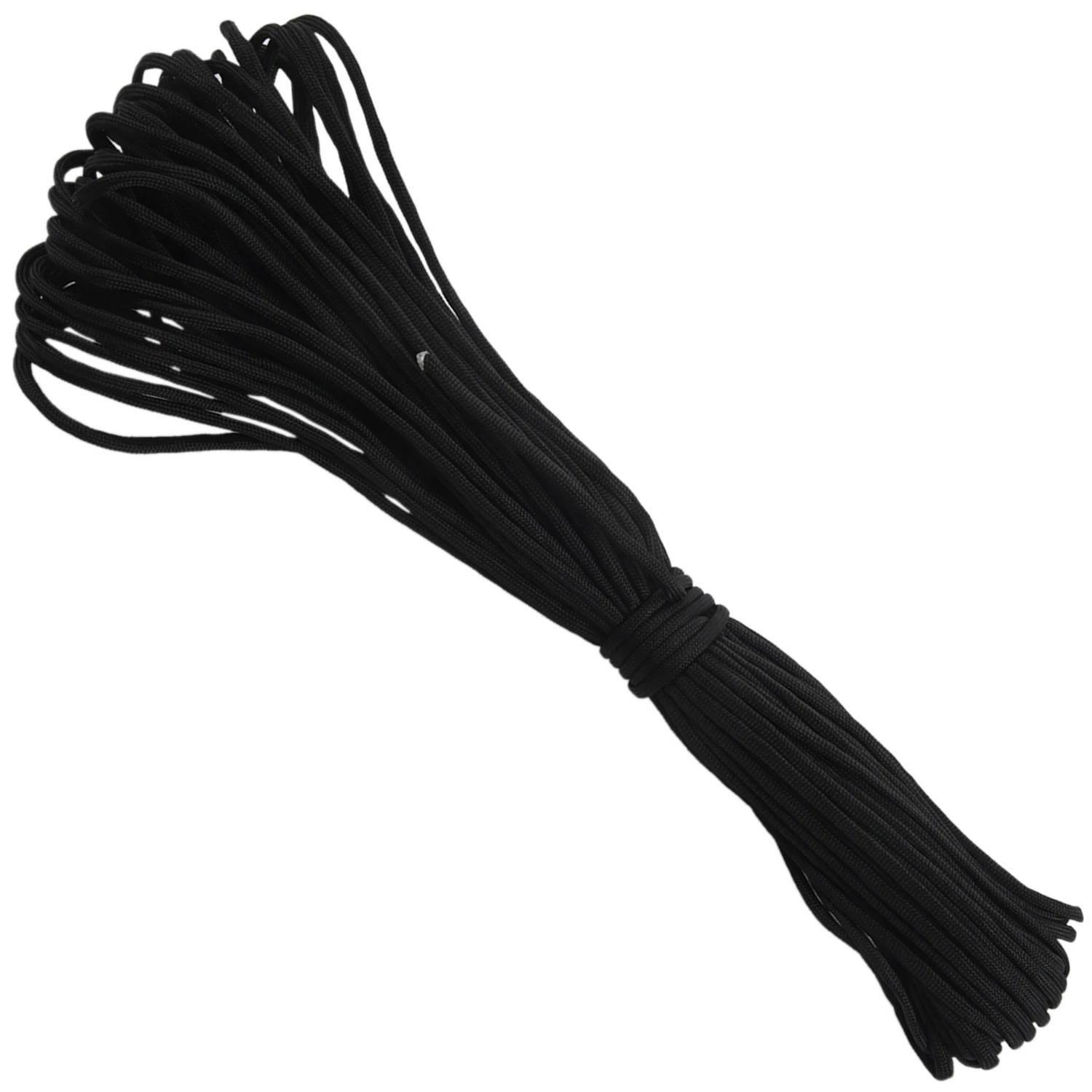 Паракорд 100 футов 550 парашютный шнур для выживания-черный | Дом и сад