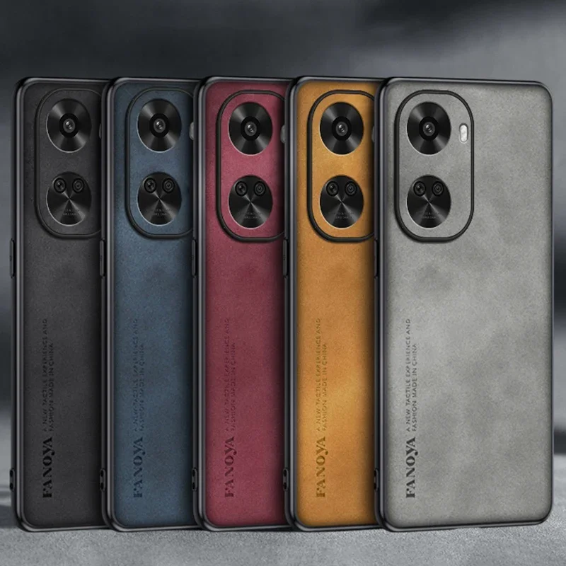 Чехол-бампер из ПУ кожи для Huawei Nova 12 SE 12i S Nova12
