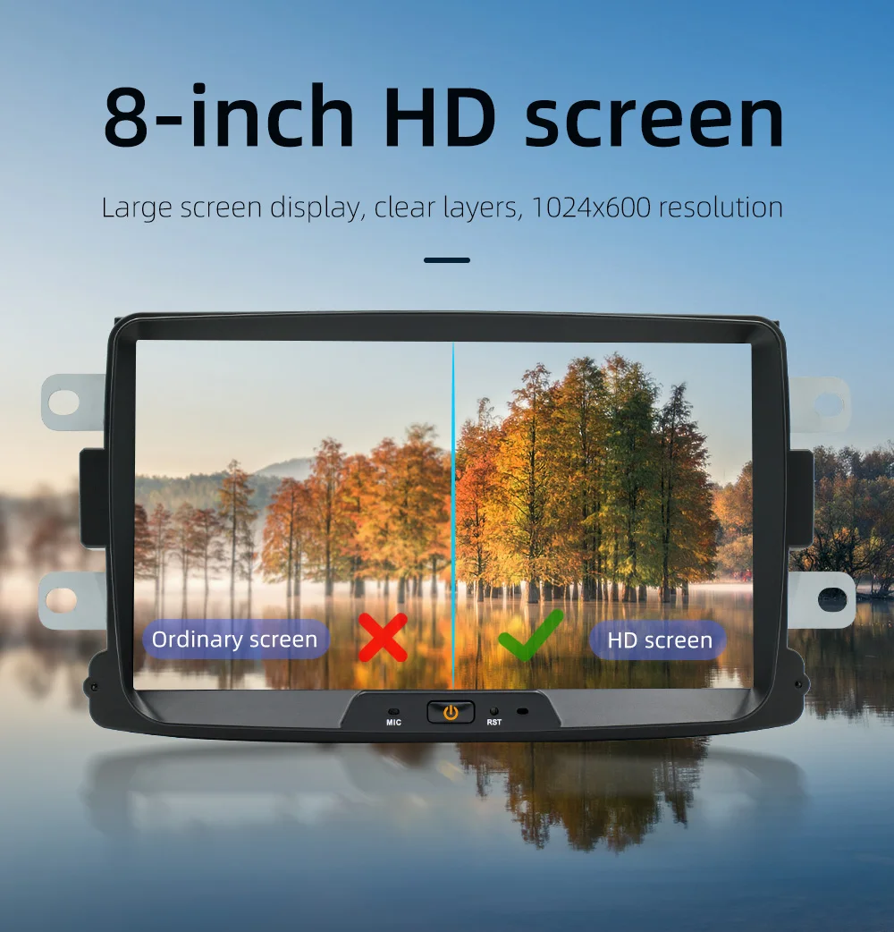Автомобильный Мультимедийный Плеер На Базе Android 8 Футов Gps-навигация