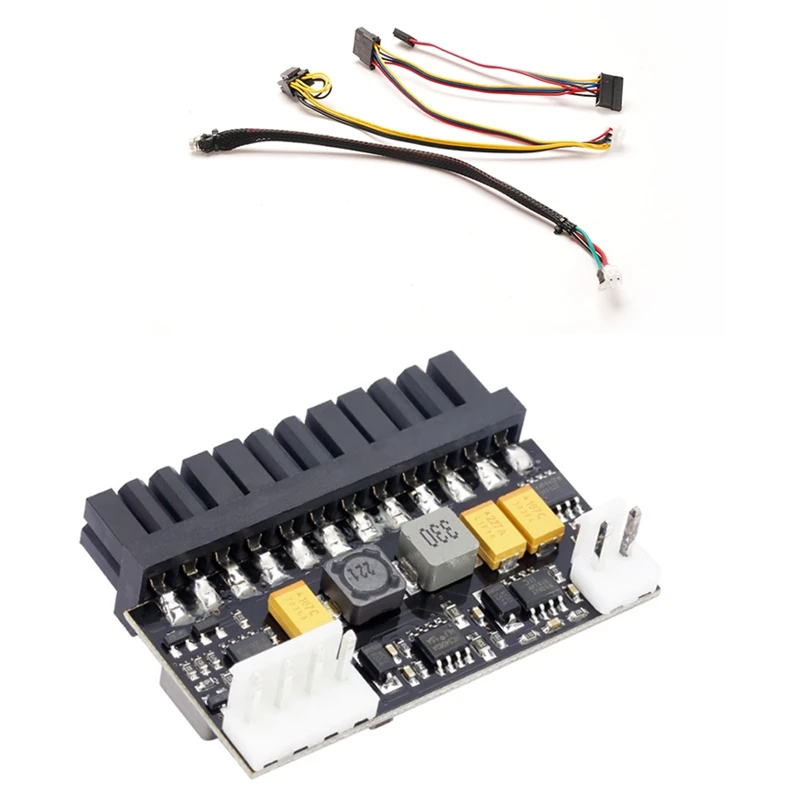 

150 Вт 24 контакта 12 В постоянного тока вход пиковый 150P выход Realan Mini ITX Pico PSU DC ATX ПК переключатель DC-DC ATX источник питания для компьютера