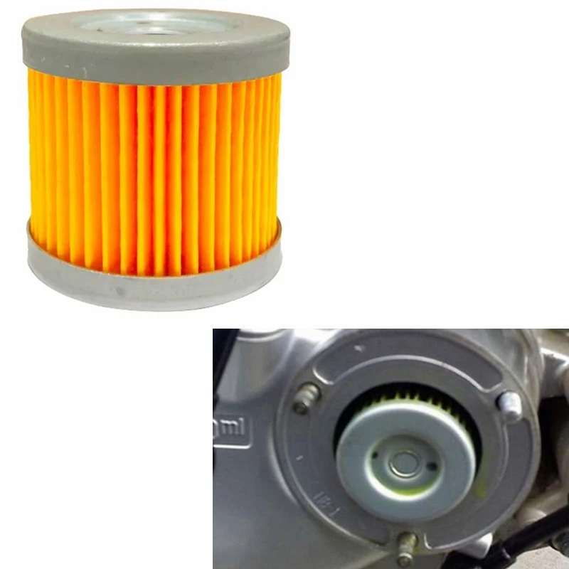 1PC Motorcycle Engine Oil Filter For HJ125K GN125 EN125 GS125 HJ GN EN 125 125cc Aftermarket Spare Parts Accessories