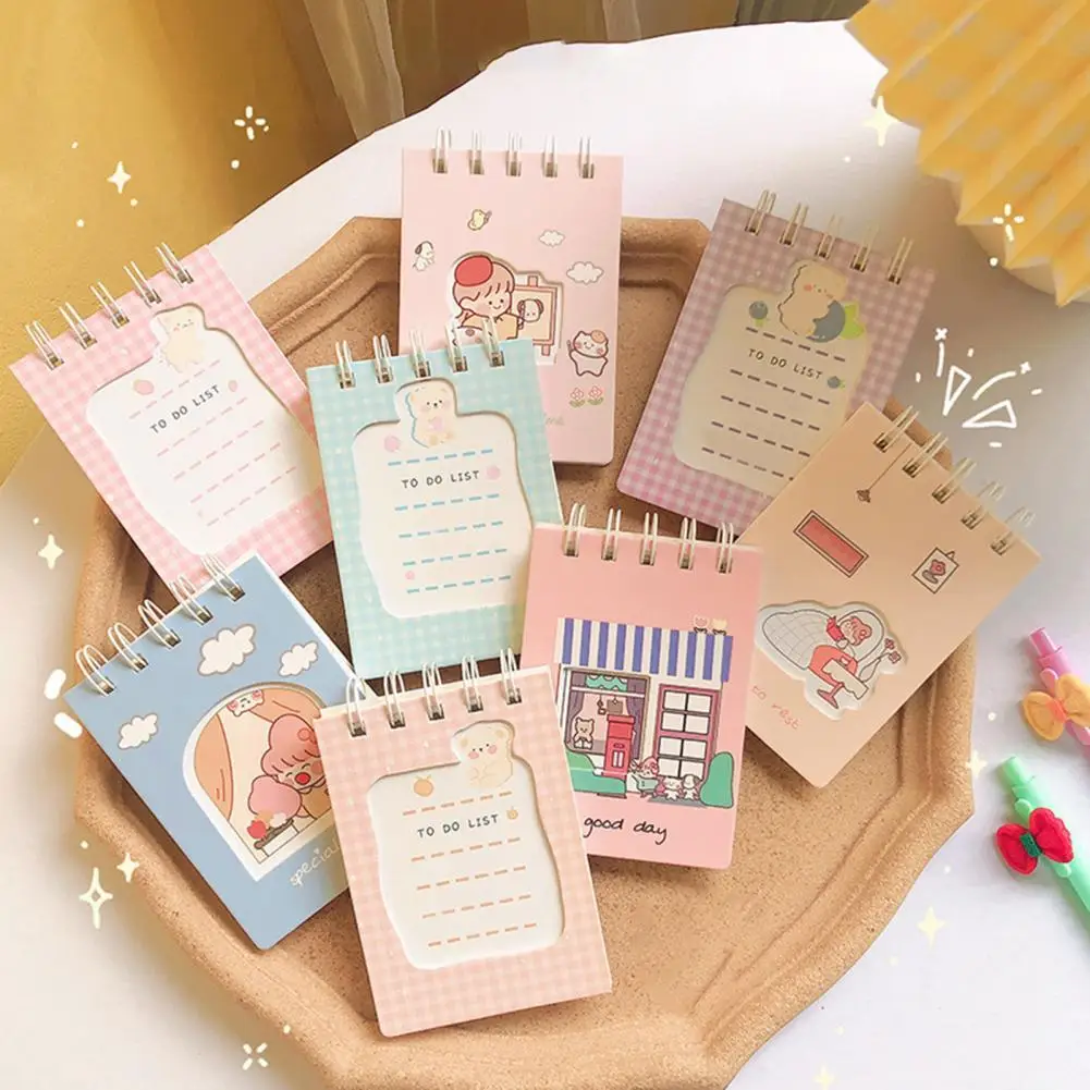 

Diary Book Creative Record Life Paper Vertical Hollow Coil Notebook School Supply