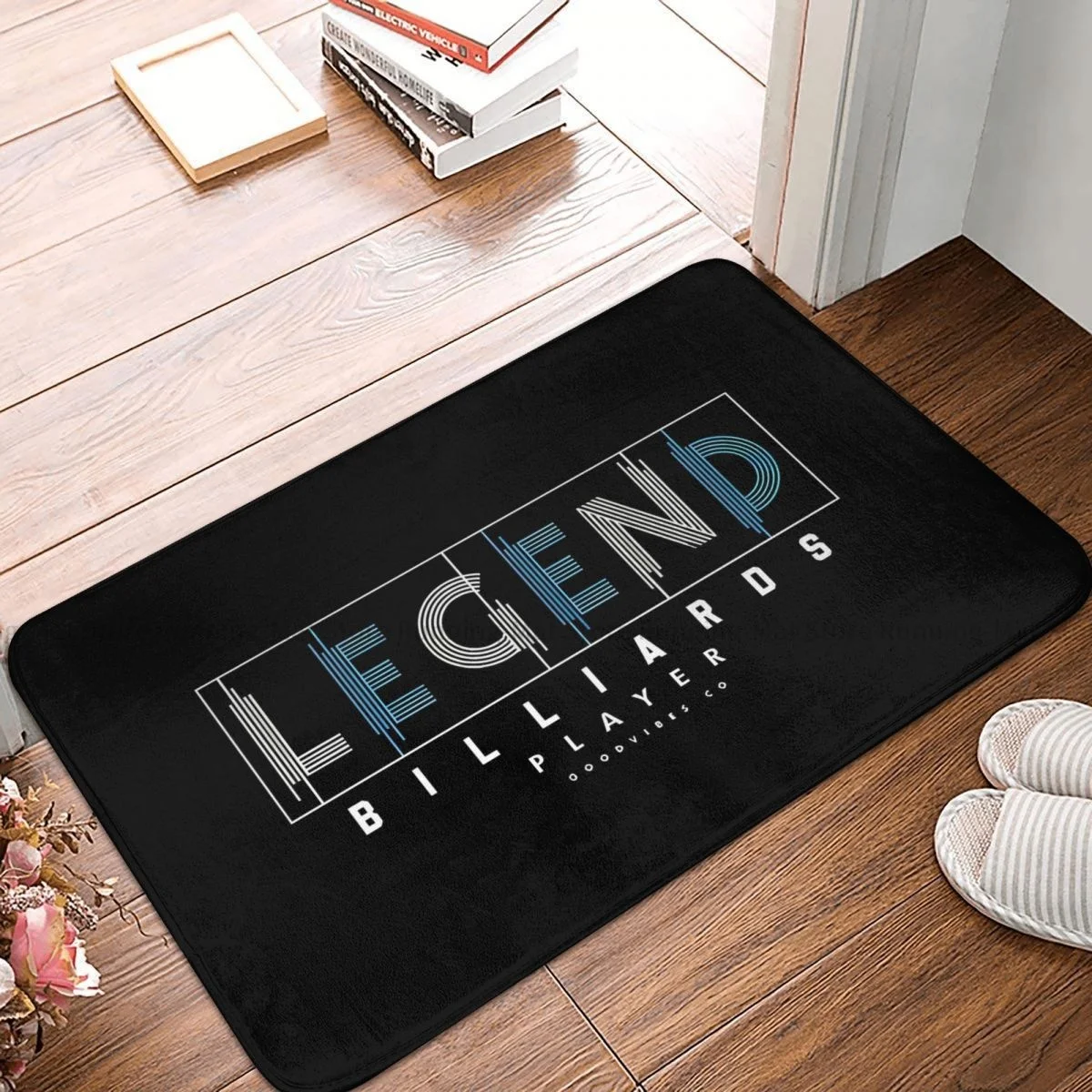 

Billiards Cue Sport Pool Snooker Games Bath Mat Legend Doormat Kitchen Carpet Entrance Door Rug Home Decoration