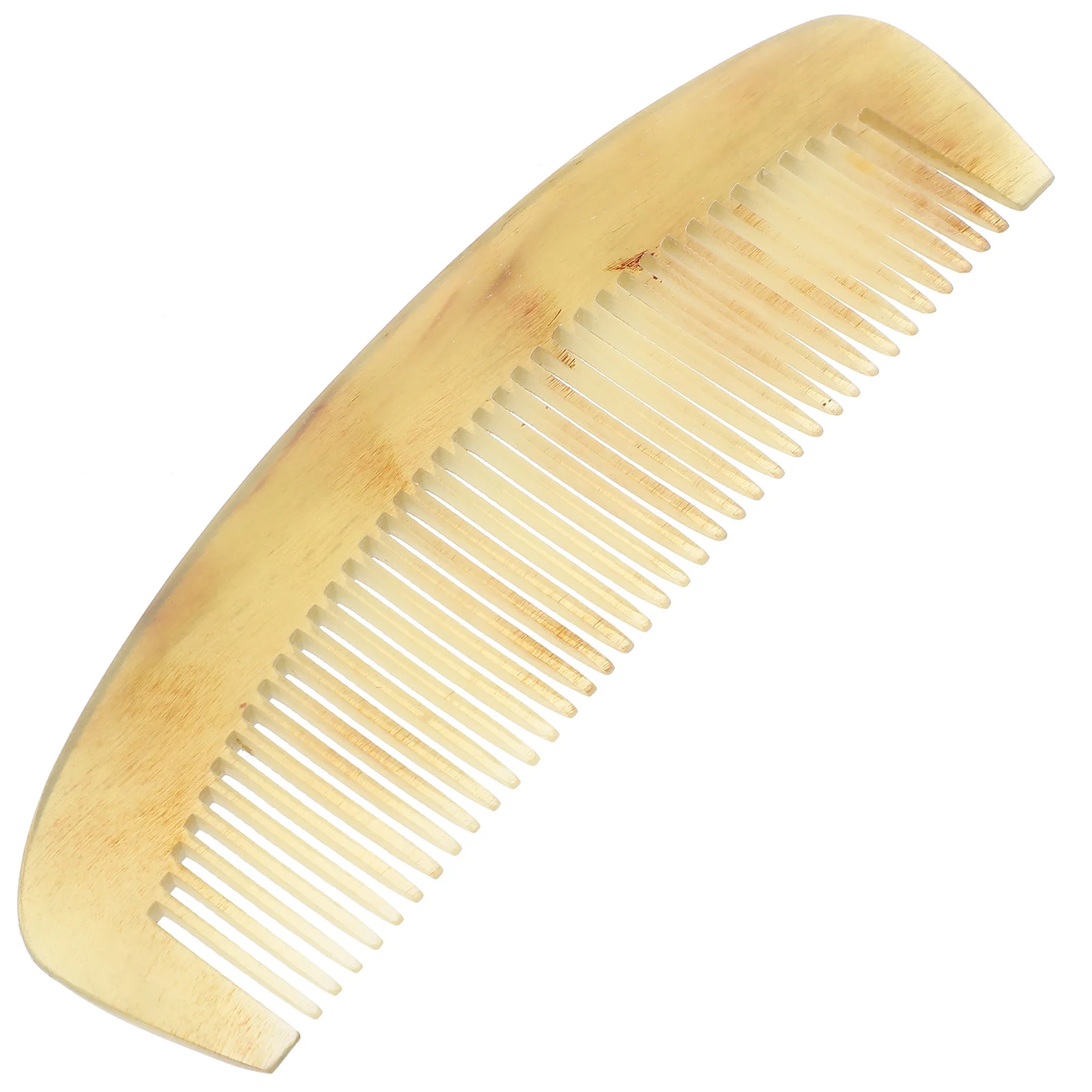 

Natural Ox Horn Comb Detangling Hair Comb for Hair& Beard Anti Static Pocket Comb ( )
