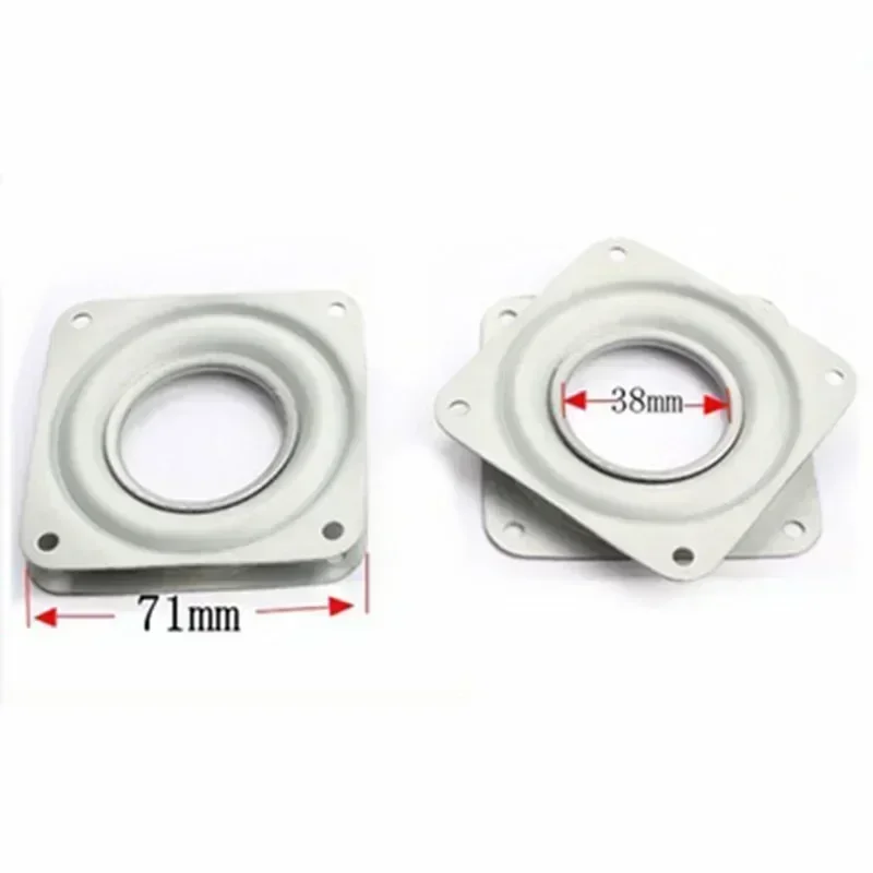 

2/3/4 дюйма стальной квадратный ленивый металлический подшипник на 360 градусов вращающийся подшипник качения поворотный стол подшипники пластина настольный стол