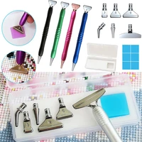 embroidery cross stitch multi placer glue clay point drill pen diamond painting pen alloy replacement pen heads