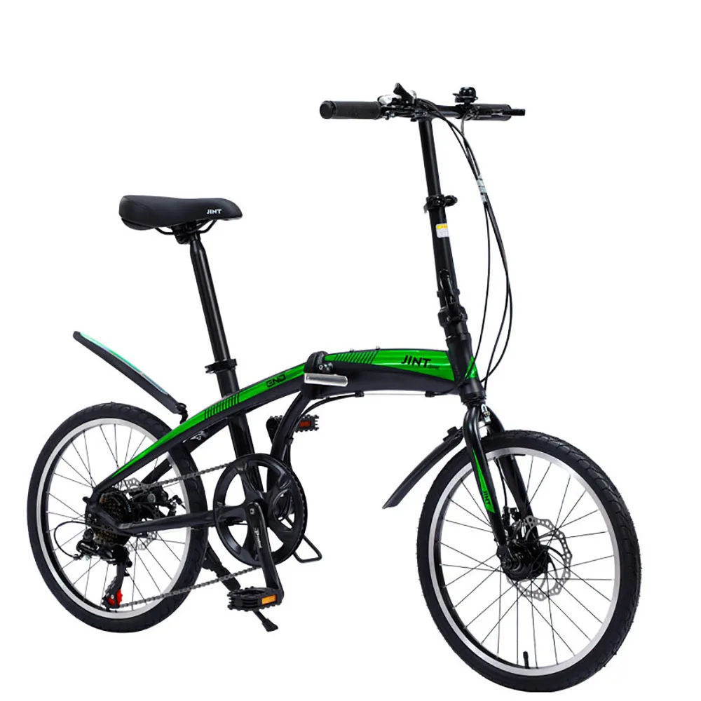 

20 Inch Folding Variable Speed Bike Aluminum Frame Ultra-light Portable Adult Men And Women Riding Double Disc Brake Bicycle