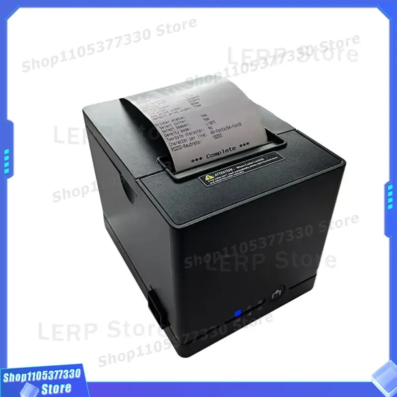Фото Термопринтер чеков 80 мм USB/Serial/Ethernet POS для печати билетов и штрихкодов GP-C8025I, высокоскоростной принтер для кухонных чеков №3