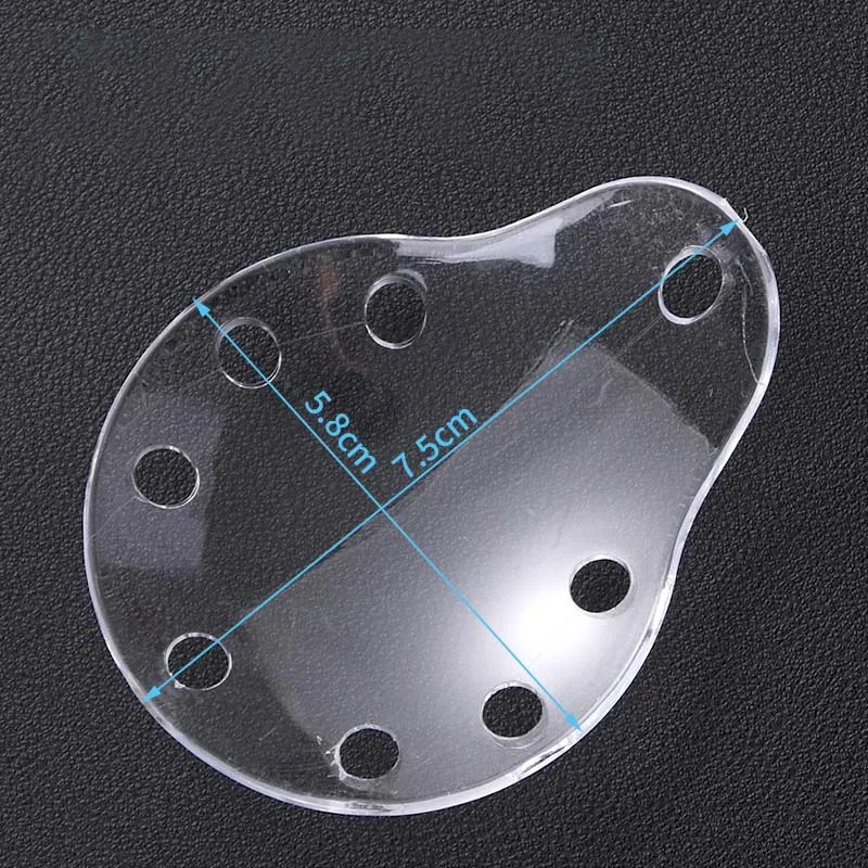 

Eye protection eye shield Breathable single eye shield Porous plastic transparent eye shield Ophthalmic oval eye shield