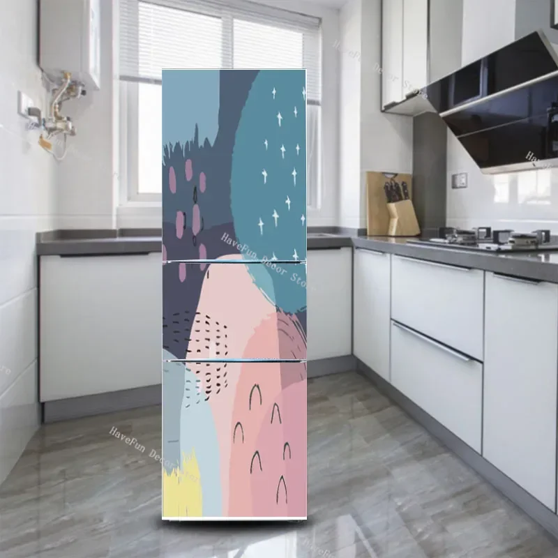 Водостойкая самоклеящаяся наклейка на холодильник