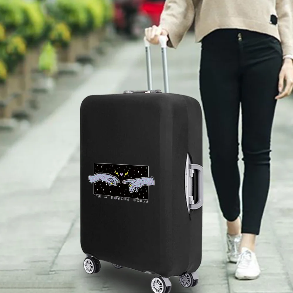 2023 Hand Pattern Elastic Dust Cover Luggage Protect Cover for 18-32 Inch Trolley Suitcase Protective Sleeve Travel Accessories
