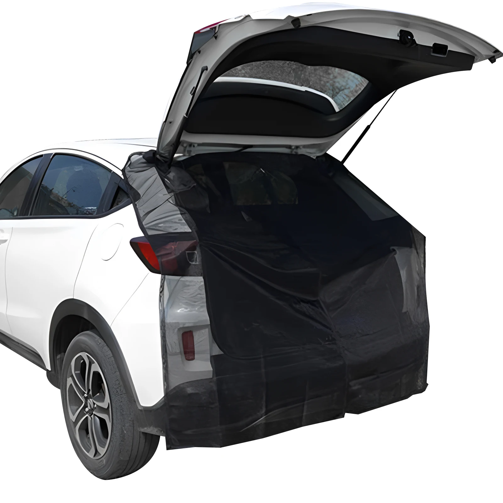 

Car Tailgate Mosquito Net Car Camping Sunshade Screen Magnetic Mount Anti-flying Net Trunk Ventilation Mesh For SUV MPV