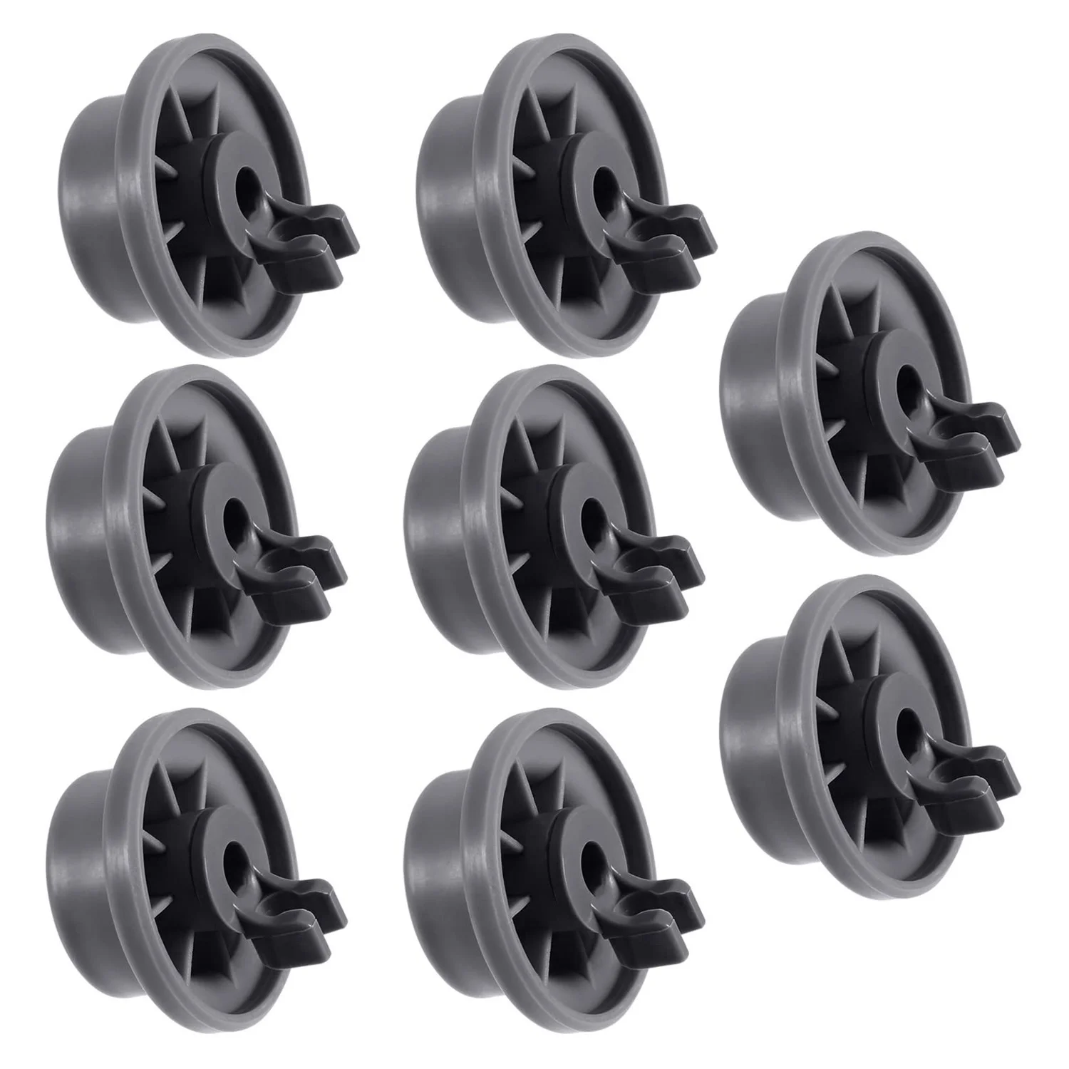 

8Pcs Dishwasher Wheel Durable 165314 Dishwasher Lower Rack Wheel Replacement Fit for Whirlpool and Kenmore Dishwasher