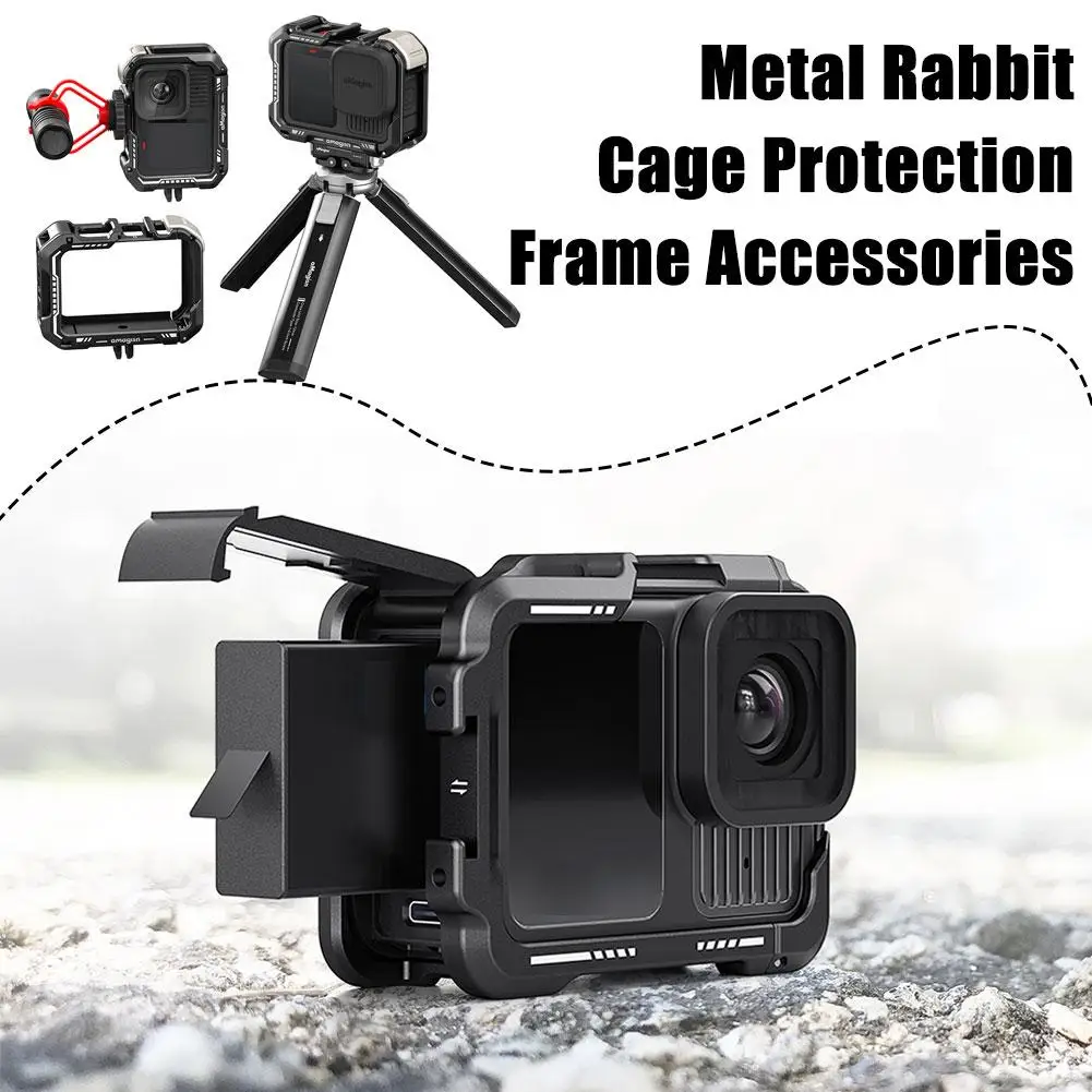 Металлическая клетка для кроликов GoPro 13 горизонтальная и вертикальная защитная