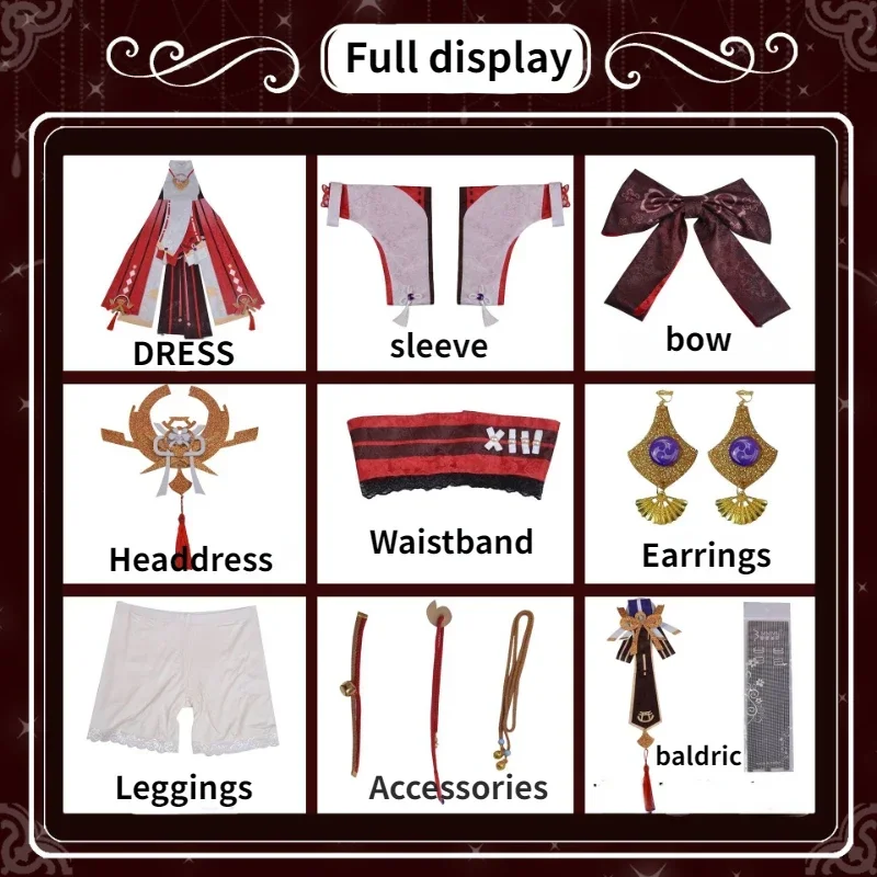 A Yae Miko Косплей Genshin Impact Guuji Костюм Женский Розовый Длинный Парик Волос Платье