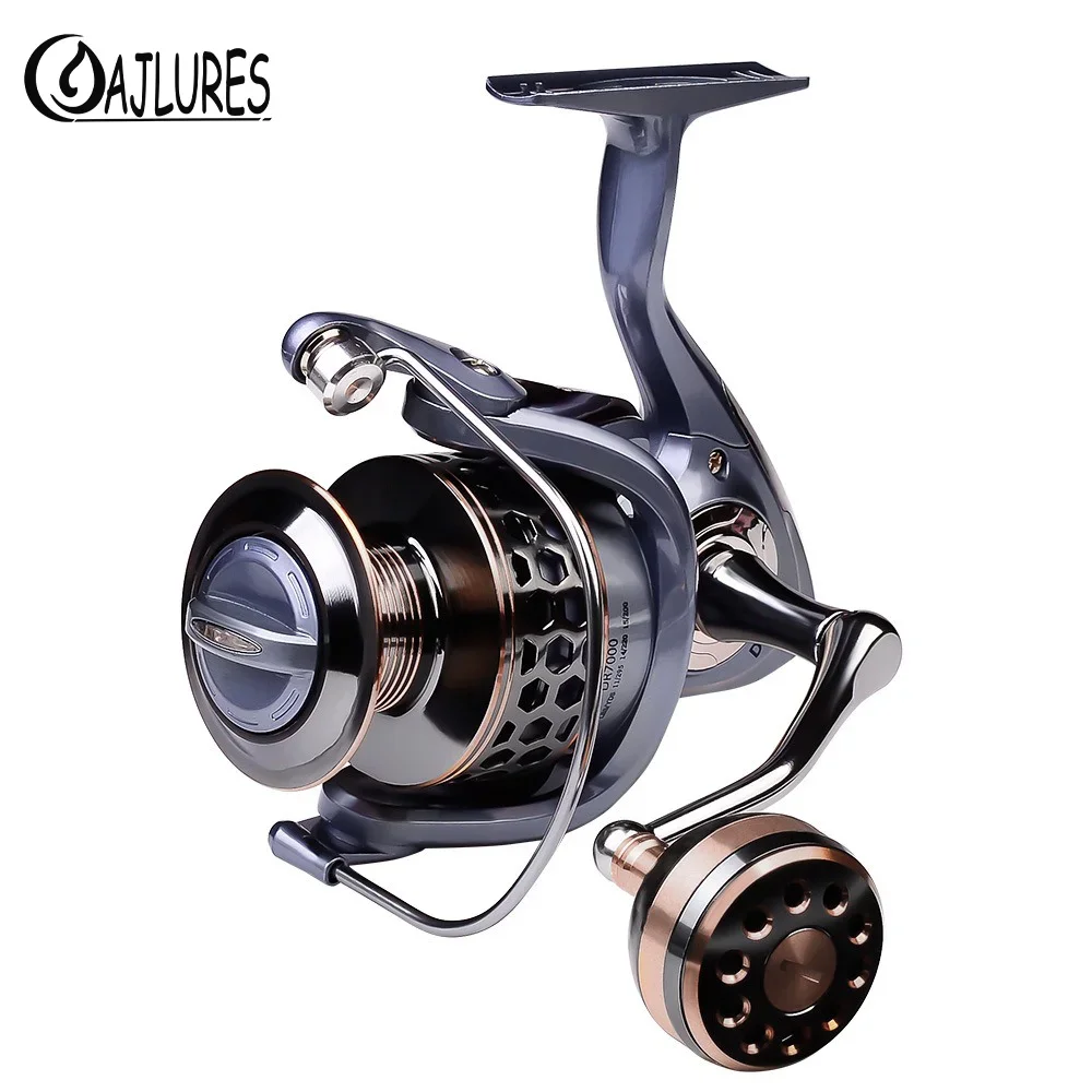 Spinning Reel DR2000 DR3000 DR4000 DR5000 DR6000 DR7000 Fishing Casting 5.2:1 Gear Ratio