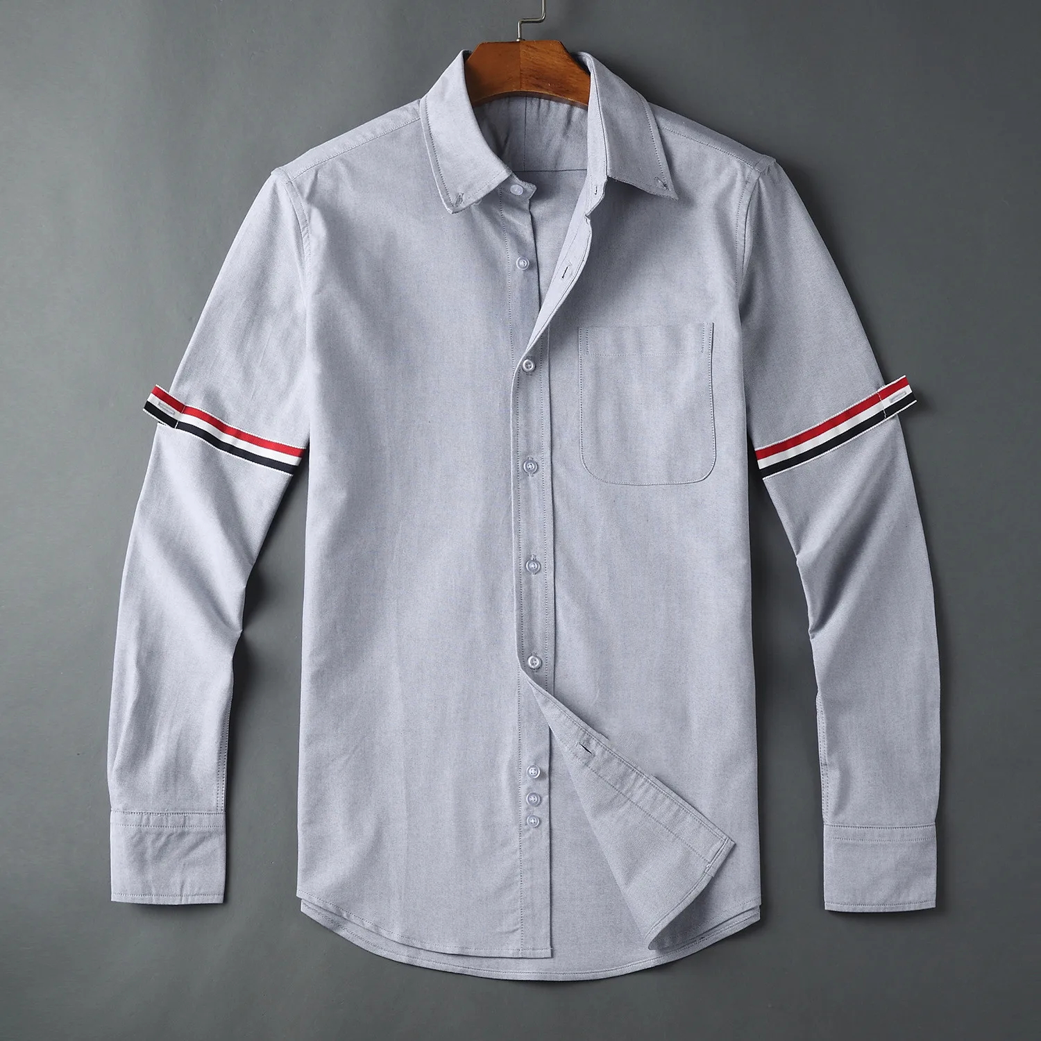 

2022 Autumn Blouse Cotton Long-Sleeved Shirt Oxford Casual Black Basic Slim Korean Shirt for Women High Quality