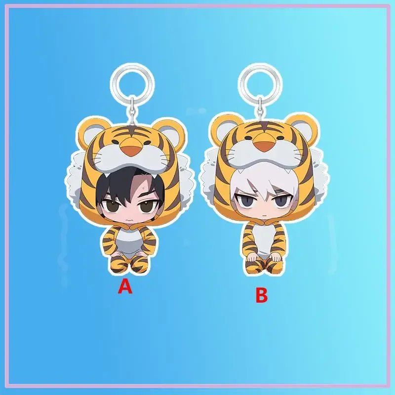 Брелок в стиле аниме Luguang Cheng xiaoshi акриловый брелок для ключей ремешок подвесные
