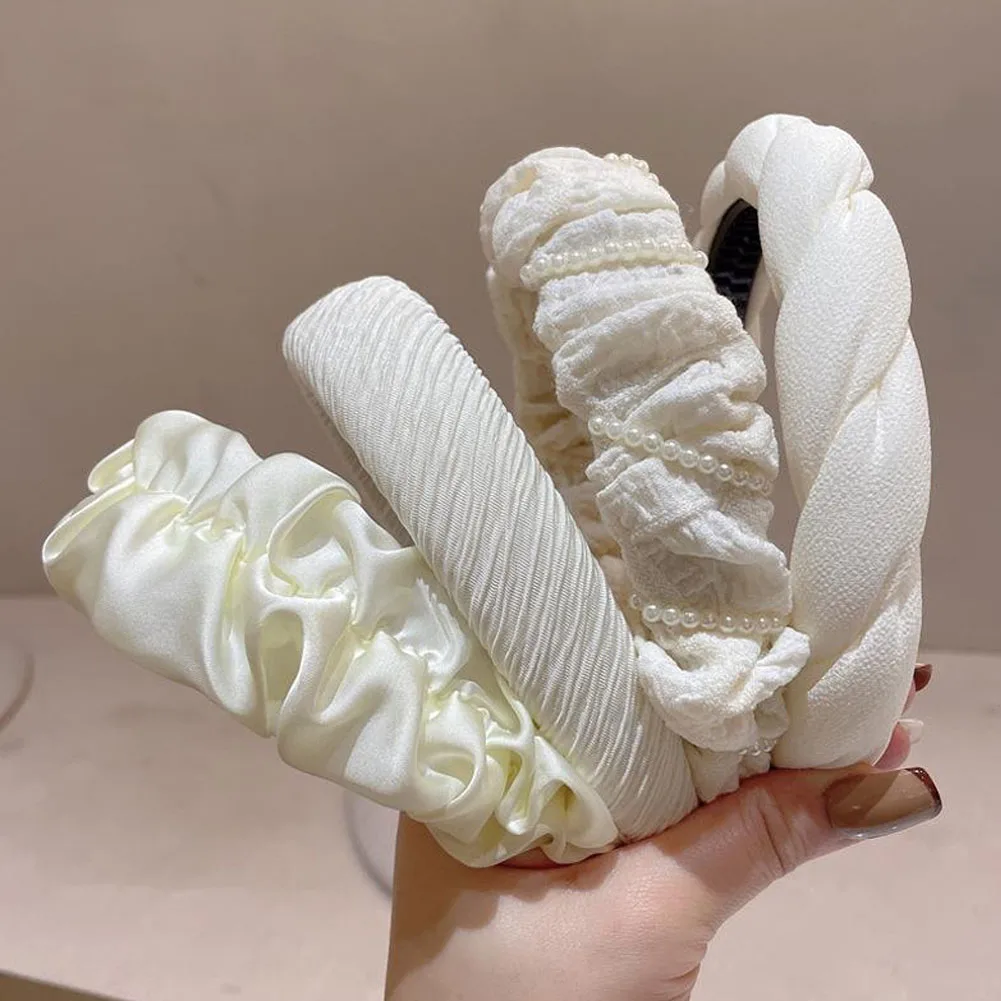 

Новинка 2022, обручи для волос из белой серии для женщин, женский обруч для волос в клетку, аксессуары для волос